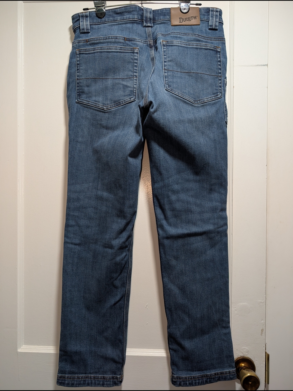 Duluth Trading Co Men's Medium Blue Straight Jeans